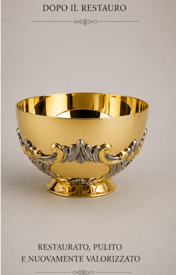 Coppa Cerimoniale — dopo il restauro
