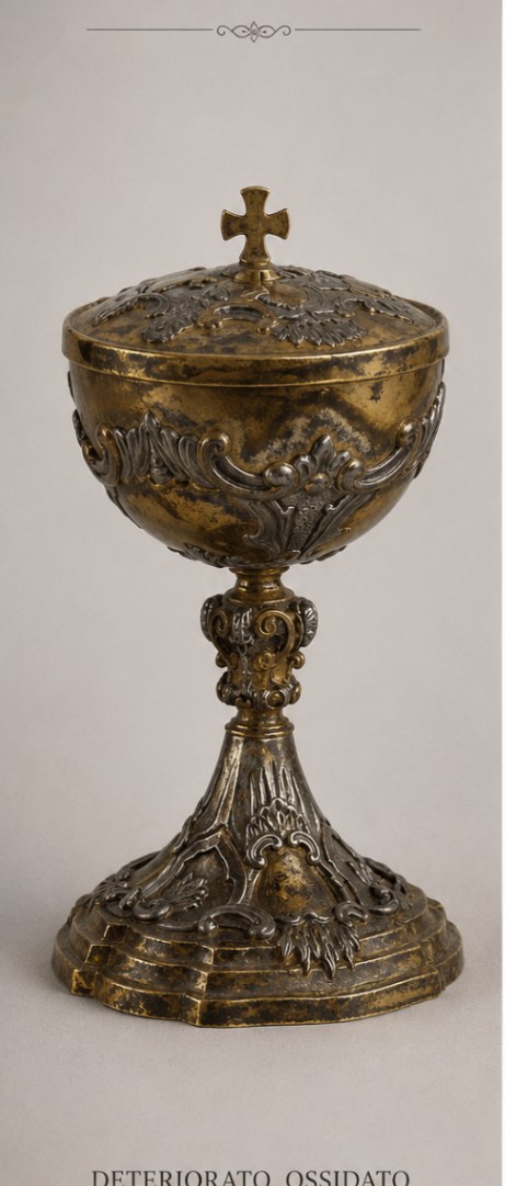 Pisside — prima del restauro